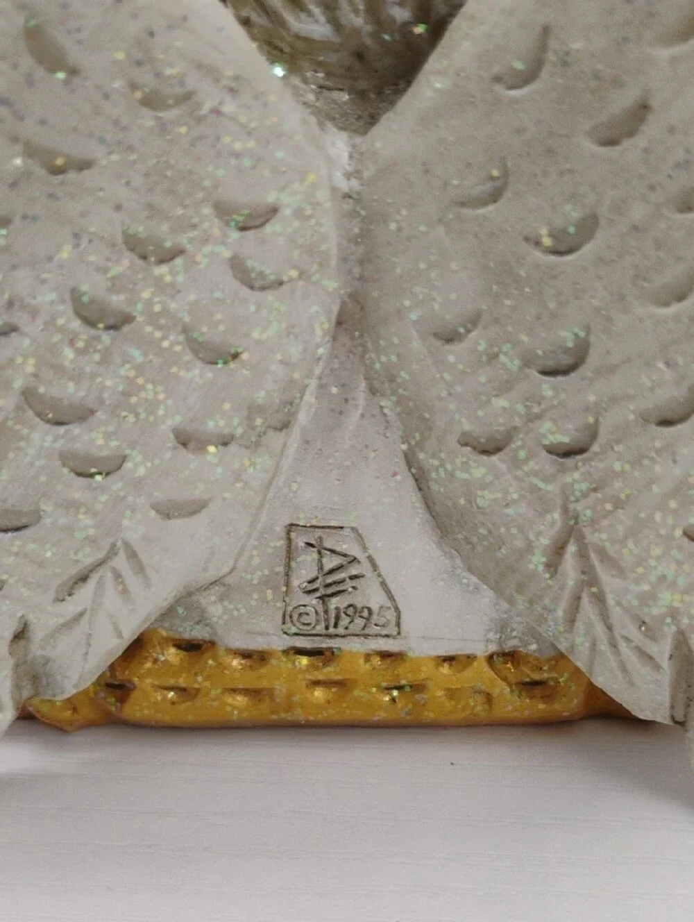 Vtg 1995 David Frykman The Oldest Angel All That Glitters Shelf Sitter Coynes